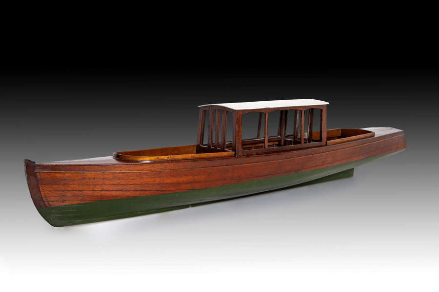 A rare Ullswater ship model