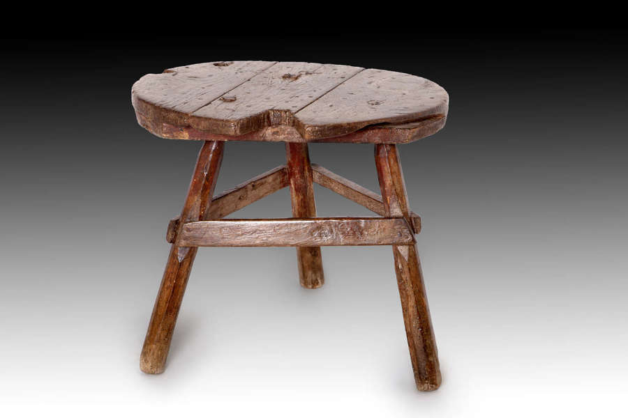 A late 18th  century Rustic cricket table