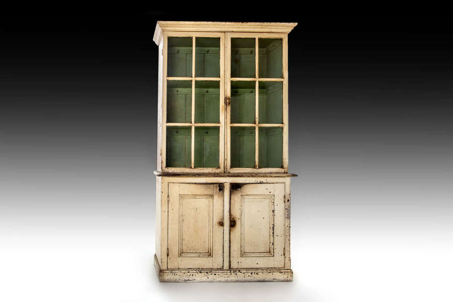 A late 18th century glazed cabinet