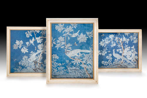 Panels of Chinese wallpaper