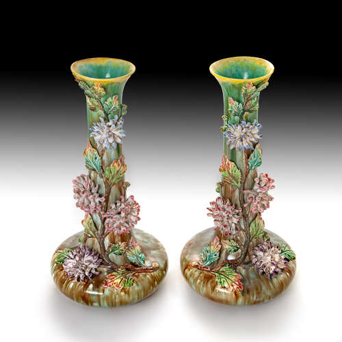 Early 20th century floral vases
