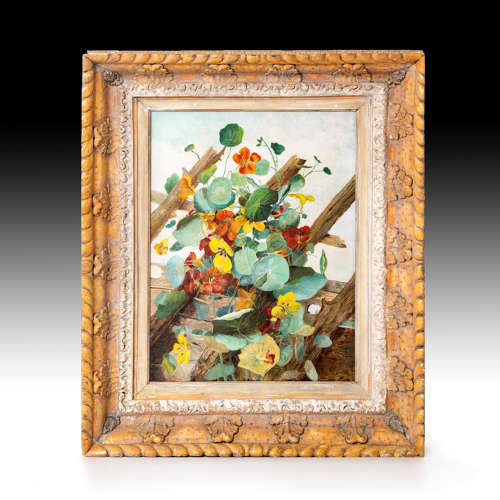 Nasturtiums by Lucy Holland 1903