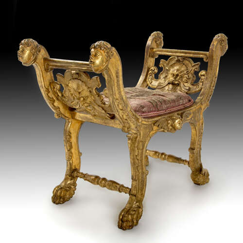 A fine giltwood 