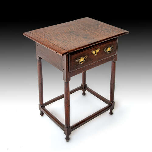 A charming Welsh oak side table