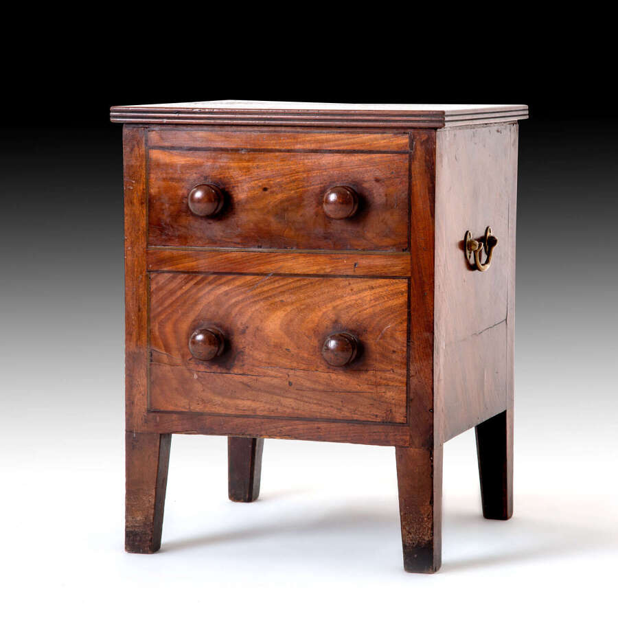 A small early 19th century chest