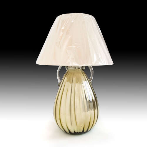 A very large mercury vase as lamp