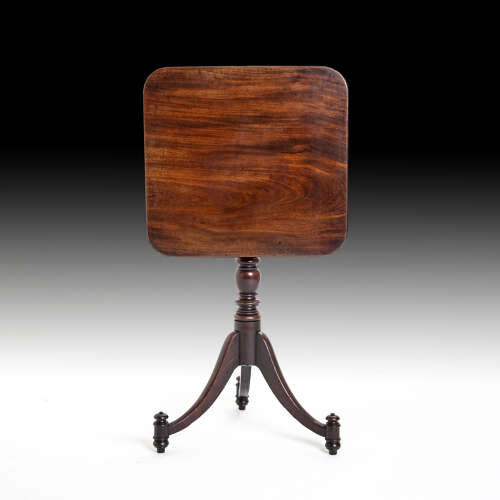 A Regency tilt top table